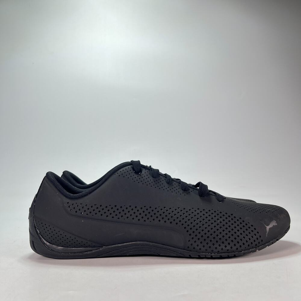 PUMA Drift Cat 5 Ultra Puma Black Comfort Low Top Motorsports Shoes Mens Sz 11.5